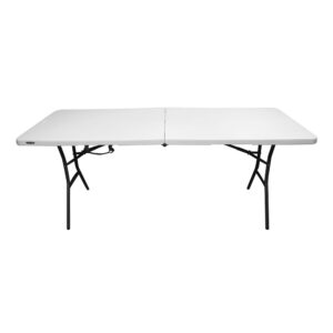 MESA RECTANGULAR PLEGABLE 1.82 M BLANCA (TABLON) LIFETIME