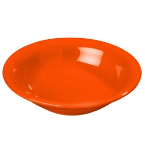 Melamina Naranja Plato Sopero 8 Pg