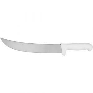 CUCHILLO BISTECERO CURVO 8PG BLANCO