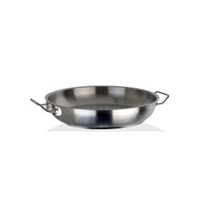 Paellera No 1 Acero Inoxidable 24 cm