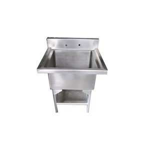 FREGADERO PARA BAR DE ACERO INOXIDABLE UNA TARJA
