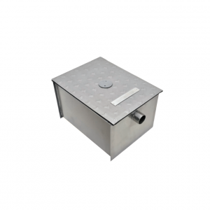 TRAMPA DE GRASA IC-38 LITROS ACERO INOX PREMIUM