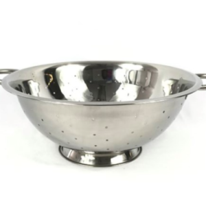 COLADOR CON BASE ACERO INOX 5 QT