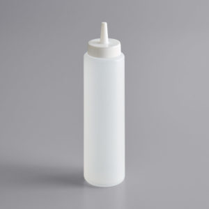 RECIPIENTE PARA ADEREZO TRANSPARENTE 8 oz