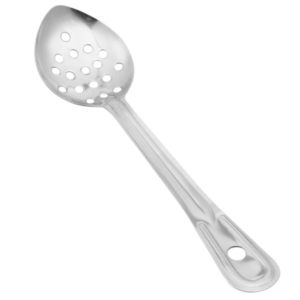 CUCHARA PARA COCINAR ACERO INOX 11pg PERFORADA
