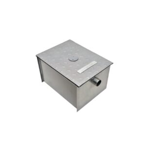 Interceptor De Grasa Ic-38 Capacidad De Almacenaje: 9 Kg De Grasa Capacidad De Flujo: 38 Litros Por Minuto 0.390 X 0.530 X 0.320 M