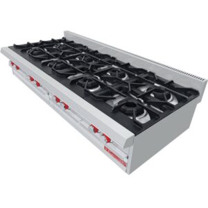 Parrilla Vertical Heavy Duty Pcv-8 Hd PREMIUM 8 Quemadores 4 Parrillas 8 Pilotos Individuales 8 Valvulas 4 Charolas 1.760 X 0.810 X 0.310 M