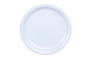 Melamina Plato Extendido 9 Pg Blanco Ostion