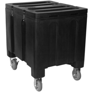 CARRO PARA HIELO 200 LB (90 KGS) POLIETILENO 37 X 27 X 31 1/2 PG -MARCA IRP
