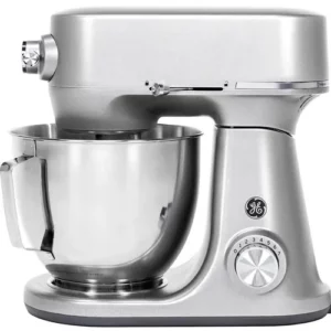 BATIDORA PLANETARIA 5.3 QT. (5.01 LTS) GE 7 velocidades, Tazon de acero inoxidable, Voltaje: 120 V Potencia: 350 W, Accesorios incluidos Escudo vertedor, batidor, gancho para masa y batidor