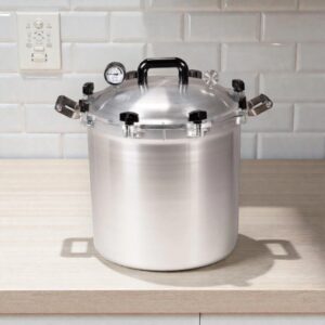 OLLA EXPRESS 41.5 QT (39LTS) USO INDUSTRIAL ALUMINIO ALL AMERICAN, Dii¡metro 43.2 cm / Altura de 36 cm