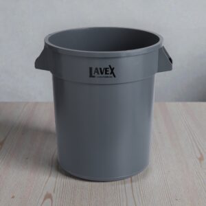 CONTENEDOR DE 20 GAL (75 LTS) COLOR GRIS (SIN TAPA) MARCA LAVEX