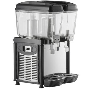 DISPENSADOR DE BEBIDAS REFRIGERADO DOBLE 3 GALONES CADA TINA MARCA CARNIVAL KING