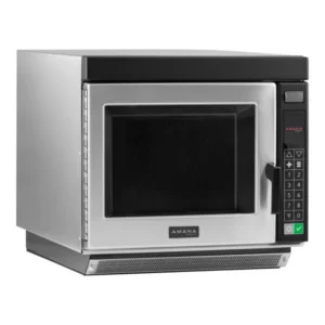 Horno de Microondas Amana RC30S2 Carga de trabajo pesada  de Acero Inoxidable Comercial con Control de botones - 208/240V, 3000W