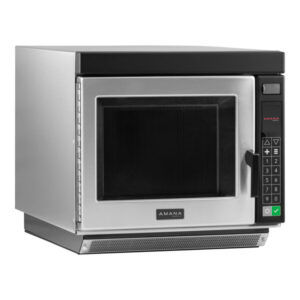 Horno de Microondas Amana RC22S2 Carga de trabajo pesada  de Acero Inoxidable Comercial con Control de botones - 208/240V, 2200W