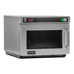 Horno de Microondas Amana HDC212 Carga de trabajo pesada  de Acero Inoxidable Comercial - 208/240V, 2100W