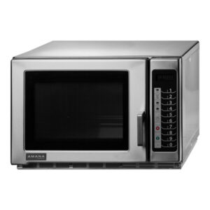Horno de Microondas Amana RFS18TS 1.2 Pies Carga de trabajo media  de Acero Inoxidable Comercial con Control de botones