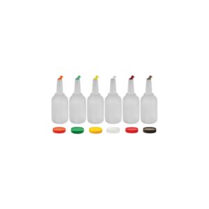 JUEGO DE BOTES PARA MEZCLA 1 GAL CON 6 COLORES DIFERENTES 8128A TABLECRAFT (PRECIO POR 12 PIEZAS)