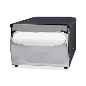 SERVILLETERO METALICO PARA 350 SERVILLETAS FULLFOLD MEDIDA: 7 7/8 X 11 1/2 X 5 7/8 PG MOD. 51202 GEORGIA PACIFIC