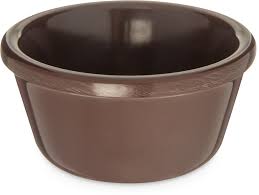 RAMEKIN CARLISLE 3 OZ S28069 COLOR CAFE (CAJA CON 48 PIEZAS)