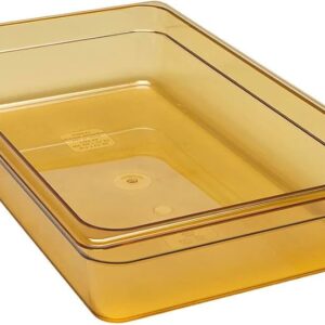 INSERTO MEDIO 4 PG COLOR AMBAR ALTA TEMPERATURA RUBBERMAID