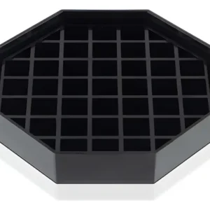 CHAROLA BASE PARA DERRAMES OCTAGONAL MEDIDA 10.16 CM CHOICE (PRECIO POR 4 PIEZAS)