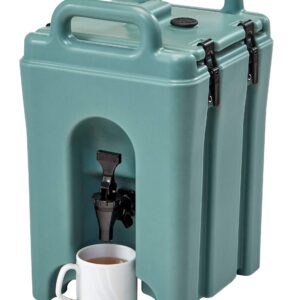 DISPENSADOR DE BEBIDAS TERMICO Cambro 100LCD401 Camtainers 1.5 GAL COLOR AZUL PIZARRA