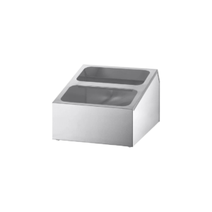 ORGANIZADOR PARA INSERTOS EN ACERO INOXIDABLE CAPACIDAD DE 2 INSERTOS TERCIOS O 4 INSERTOS SEXTOS SERVSENSE