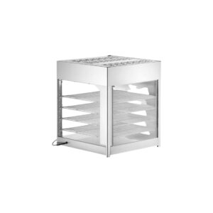 CONSERVADOR EXHIBIDOR DE PIZZA DE HASTA 22 PG DE 4 PARRILLAS FIJAS 120V, 1500W PDW18D1S SERVIT