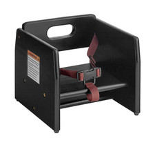 Silla Booster Asiento Periquera Color Negro Con Correa Lancaster