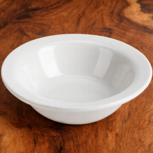 PLATO FRUTERO DE 16.5 CMS MARCA ECOR COLOR HUESO (CAJA CON 36 PIEZAS)