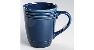 Taza Tarro Mug 12 Oz Azul Marino Ceramica (Caja con 24 piezas)