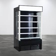 EXHIBIDOR DE CORTINA DE AIRE REFRIGERADA 13.2 PIES MEDIDAS: 45 5/8 X 25 5/8 X 81 1/2 PG COLOR NEGRO AVANTCO