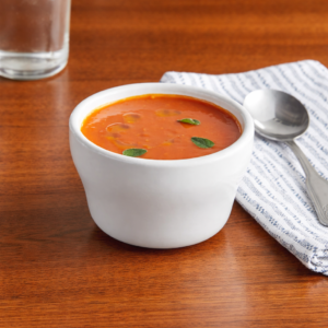 PLATO BOWL CONSOME CAPACIDAD DE 177ml (6 oz.) 9.8 CM MARCA ECOR BLANCO BRILLANTE (CAJA CON 36 PIEZAS)