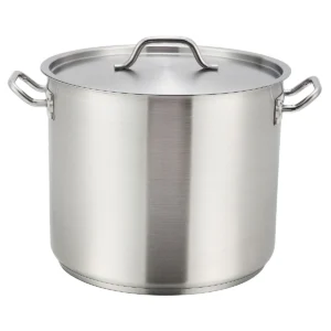 OLLA DE INDUCCION 32 QT (30.29 LTS) USO RUDO ACERO INOXIDABLE MARCA VIGOR